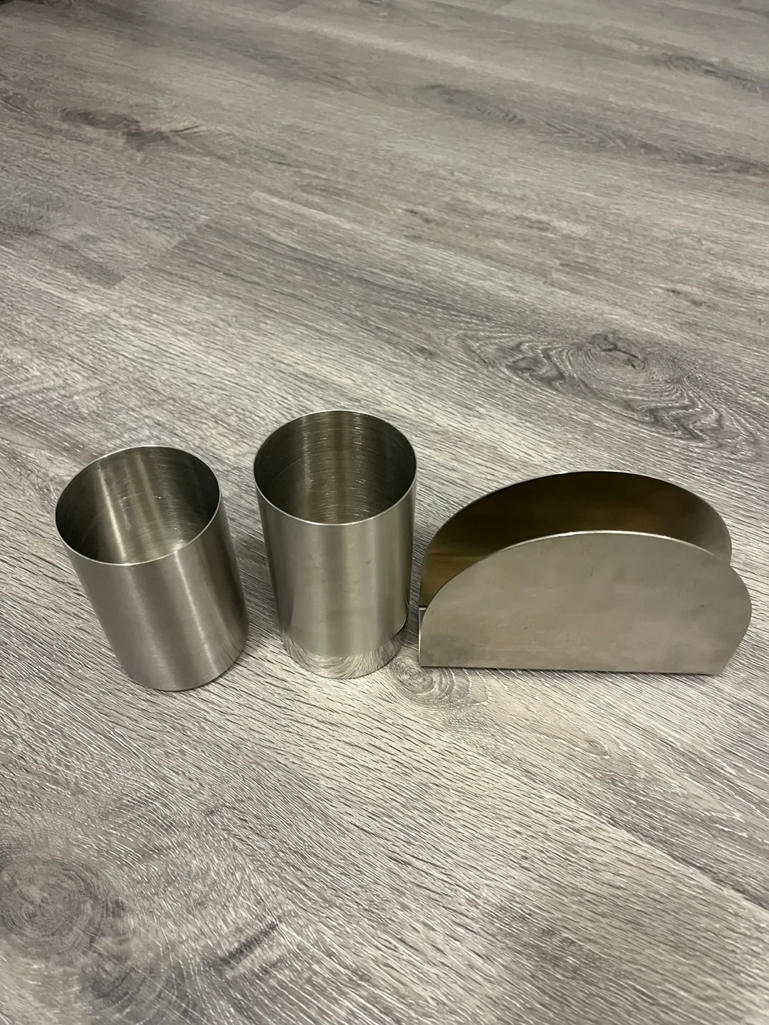 Stainless Steel Utensil Holder Set thumbnail