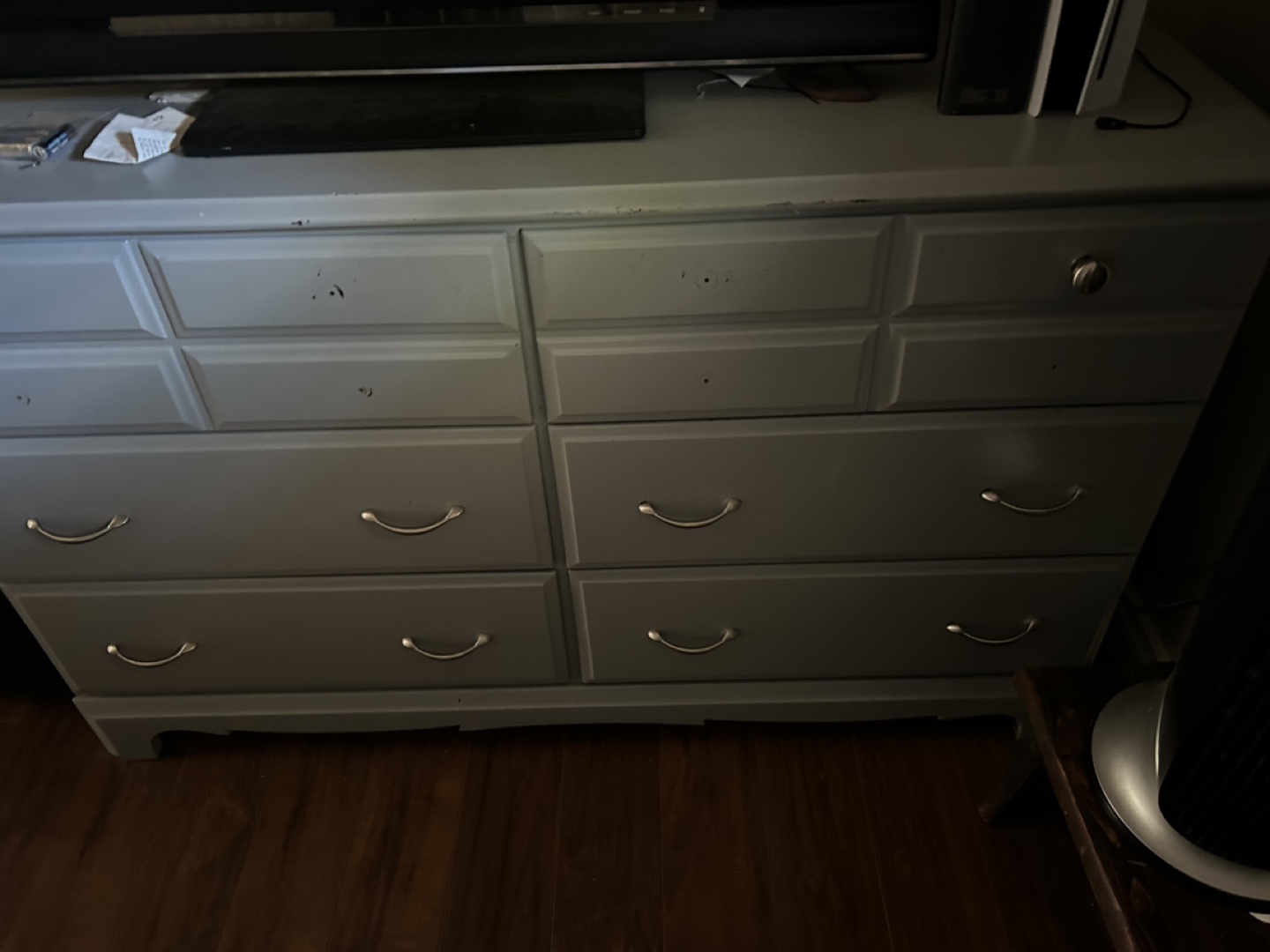 Grey 6 Drawer Dresser - photo 4