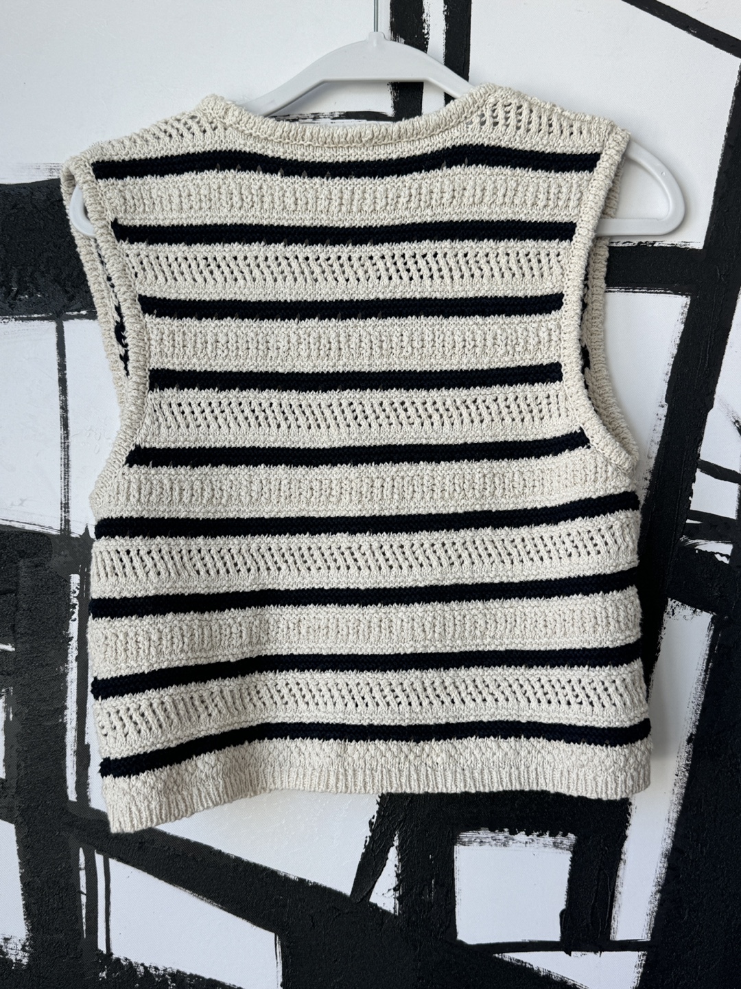 Zara Striped Knit Vest - photo 5