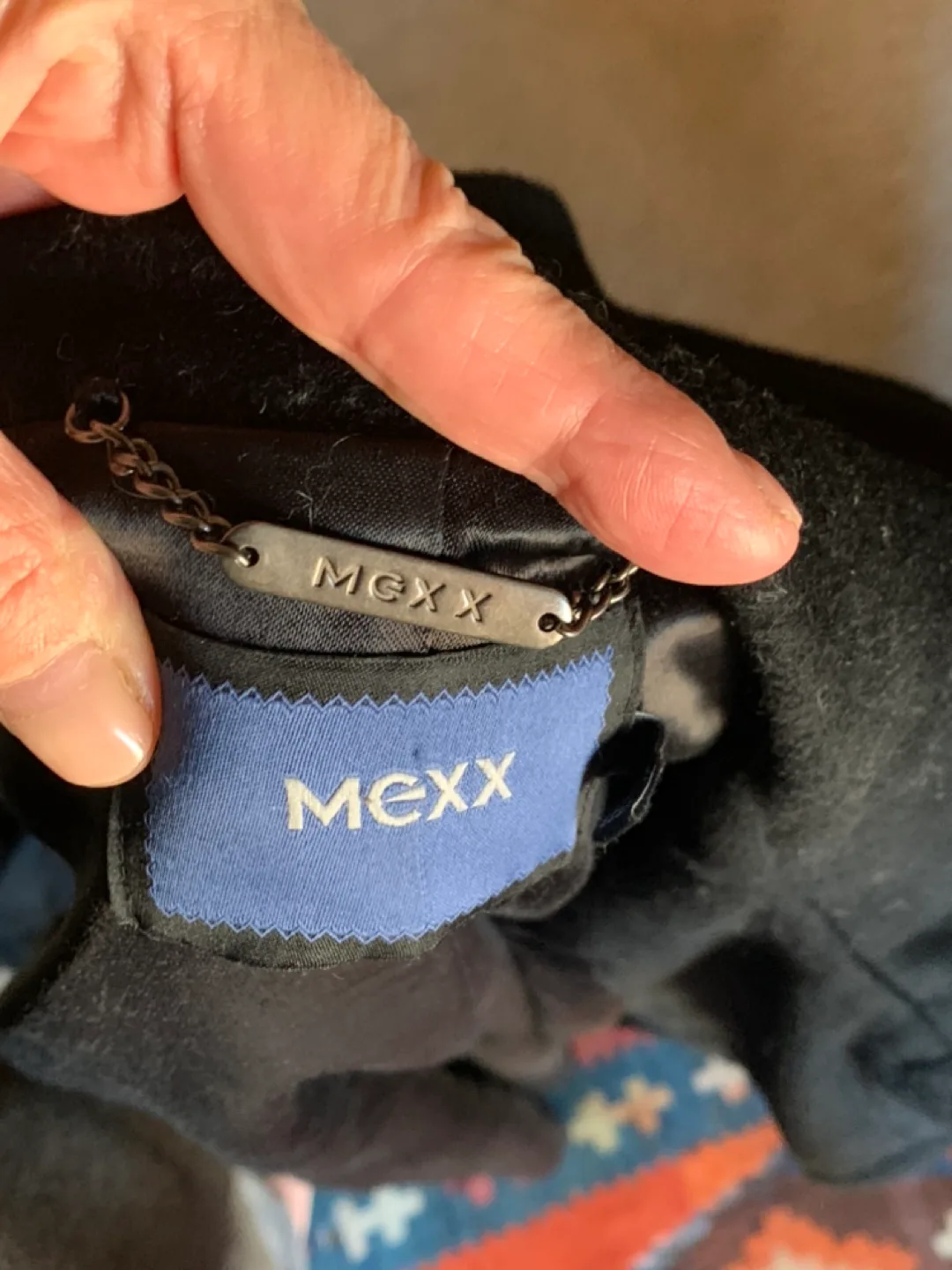 MEXX Black Wool  Winter Coat image indicator(8)