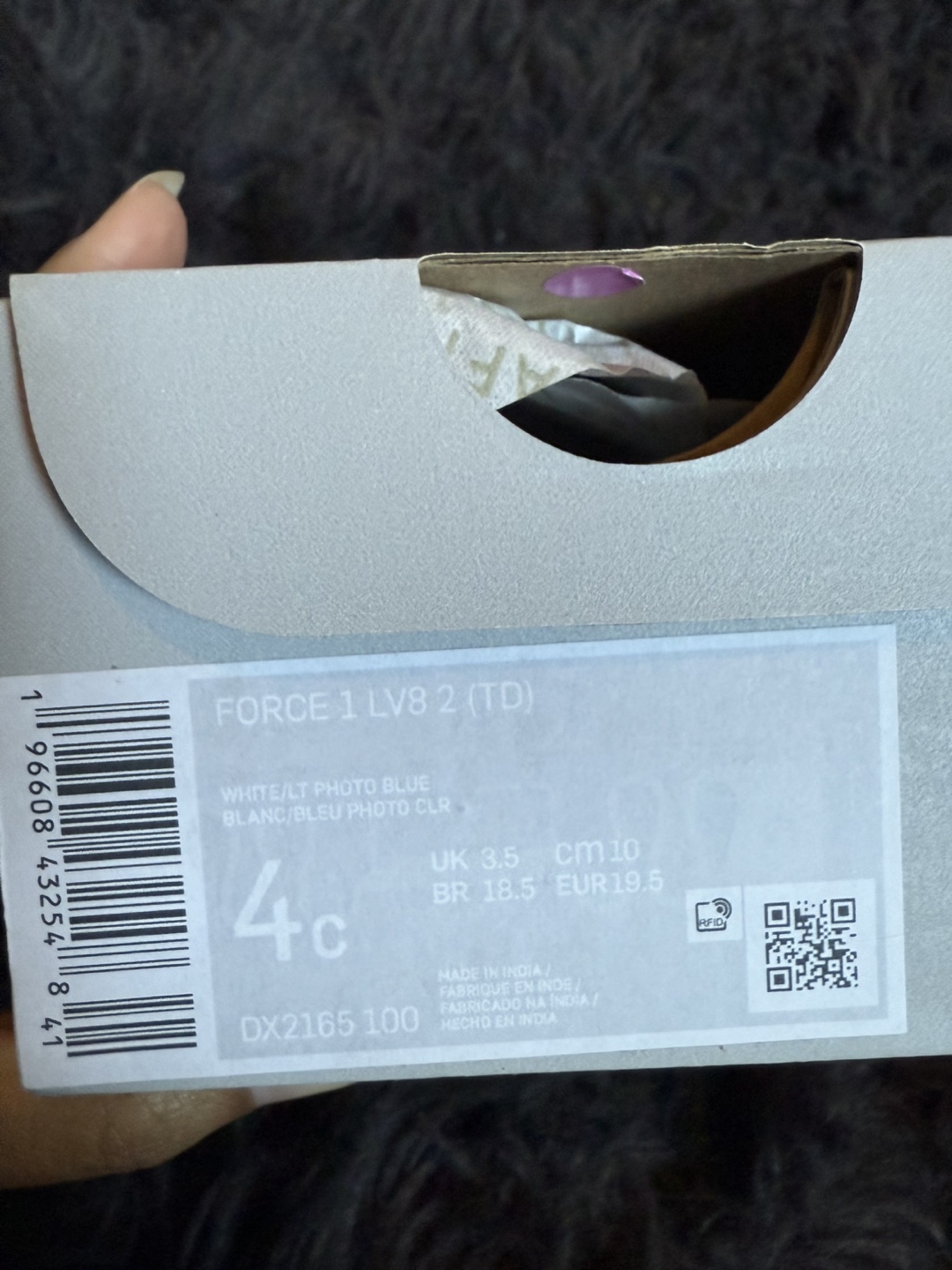 Nike Force 1 LV8 2 Toddler - photo 5