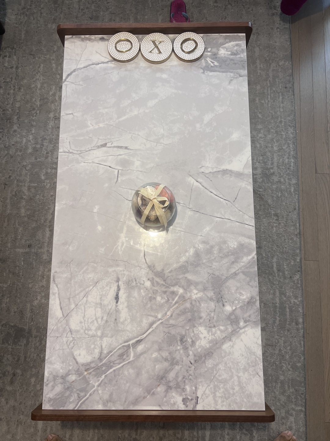 Modern Marble Top Coffee Table - photo 5