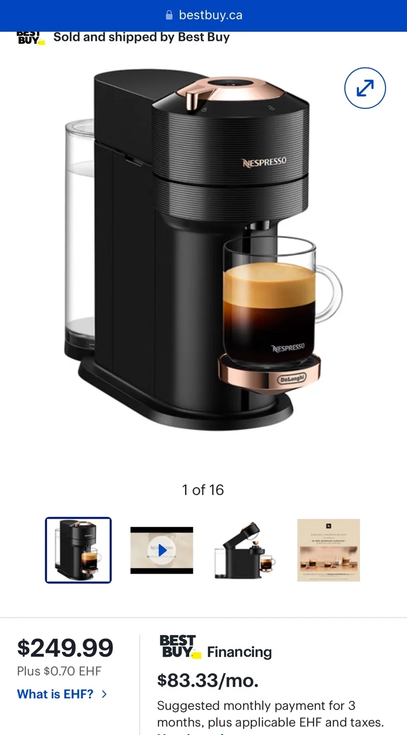 LIMITED EDITION Nespresso Premium Coffee & Espresso + Coffee image indicator(3)