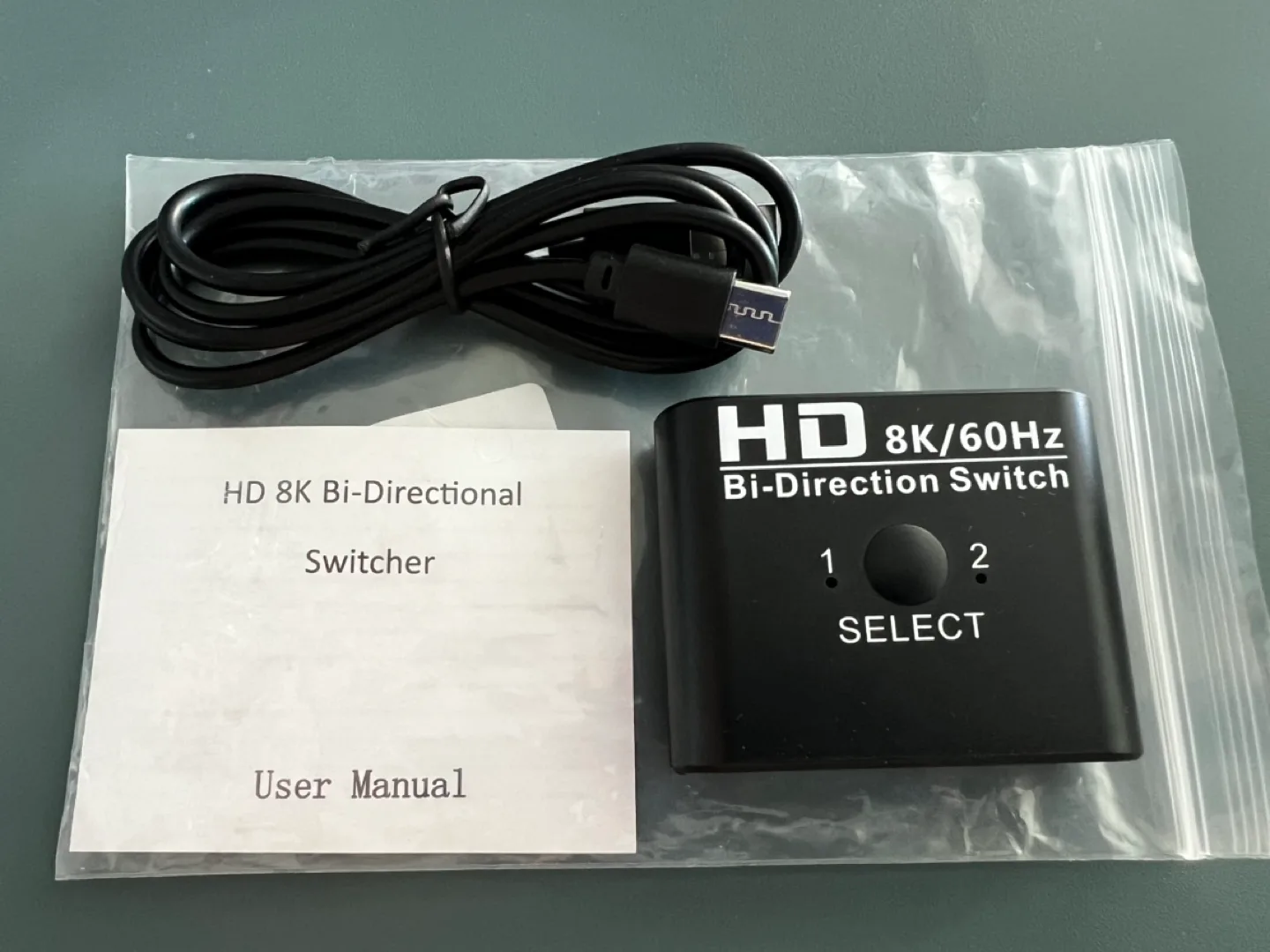 HD 8K HDMI Bi-Direction Switch (2 ports) thumbnail