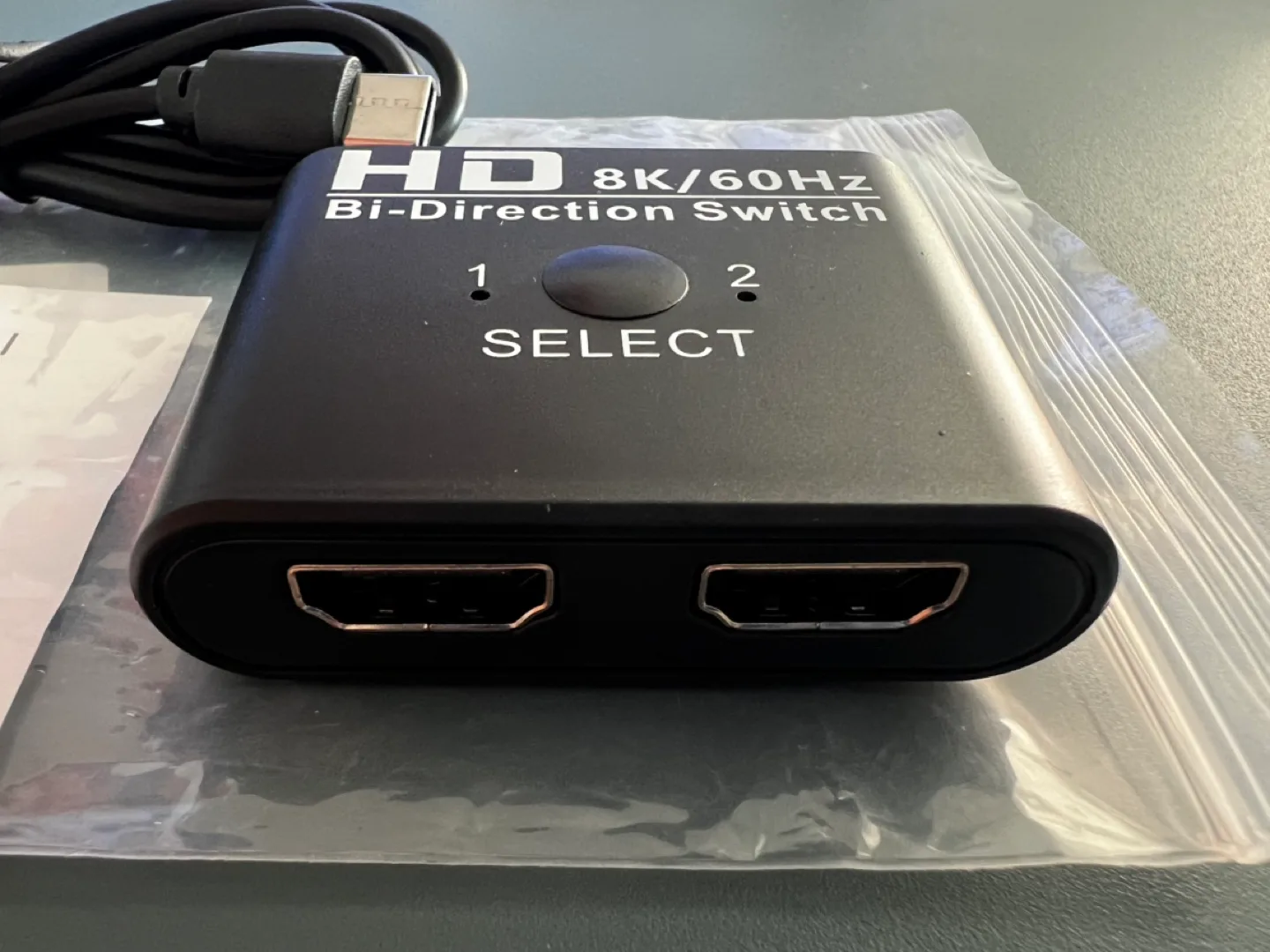 HD 8K HDMI Bi-Direction Switch (2 ports) image indicator(2)