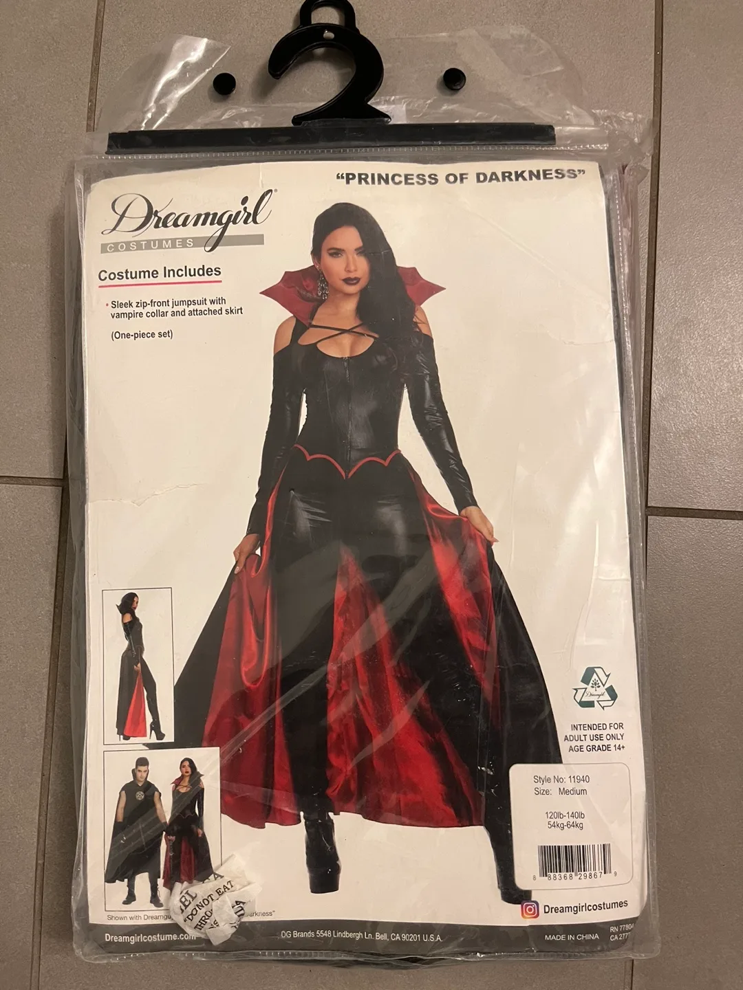 Dreamgirl Princess of Darkness Costume thumbnail