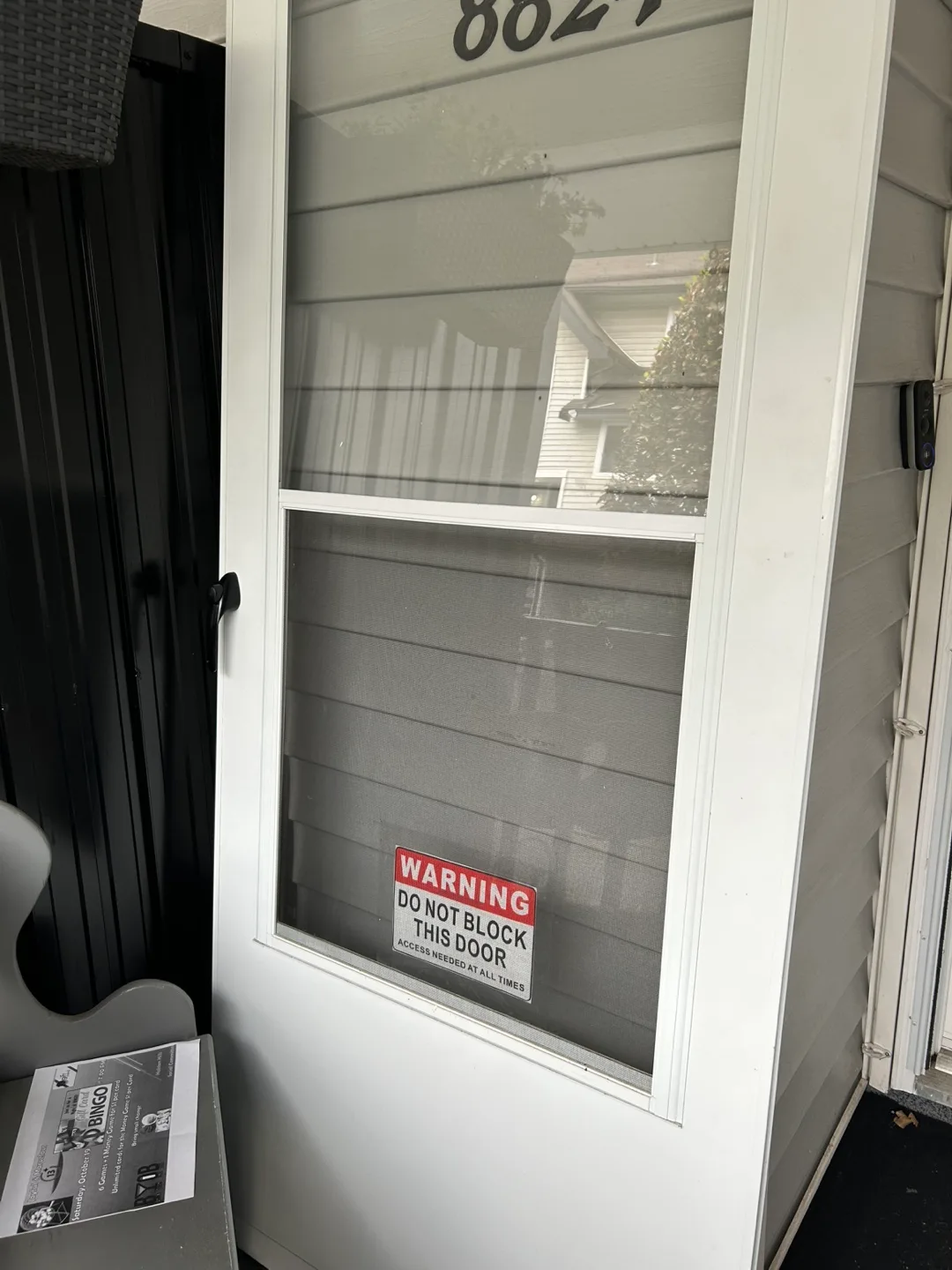 White Storm and screen Door thumbnail