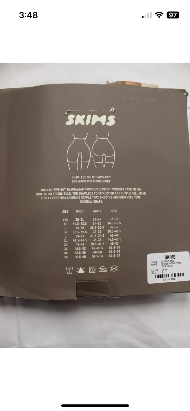 SKIMS Seamless Sculpt Mid Waist Mid Thigh Short - Size Small - photo 2
