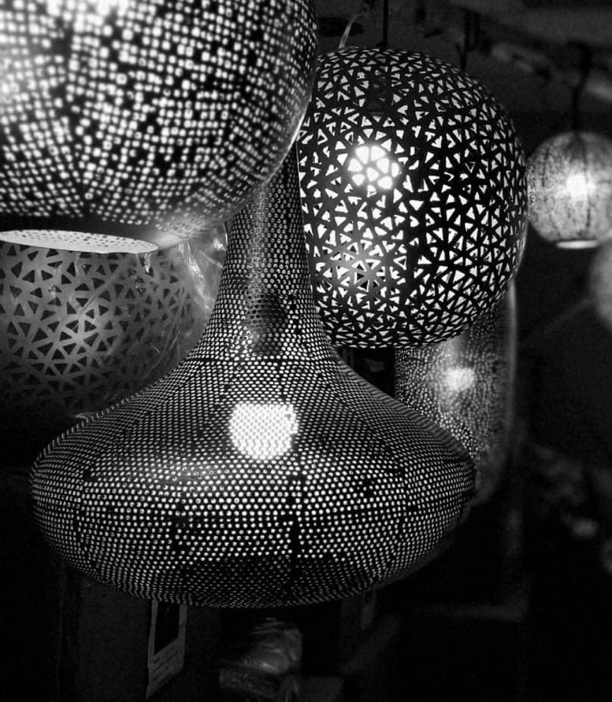 Silver Metal Pendant Light - photo 3