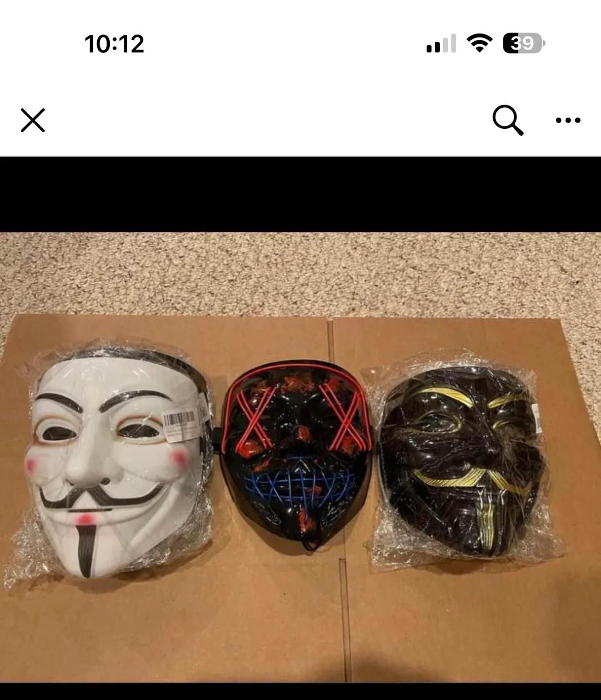 LED Light Up Halloween Masks image indicator(2)