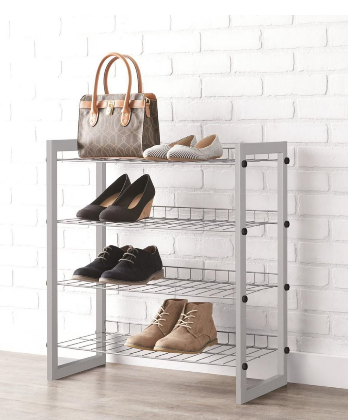 4-Tier Shoe Rack