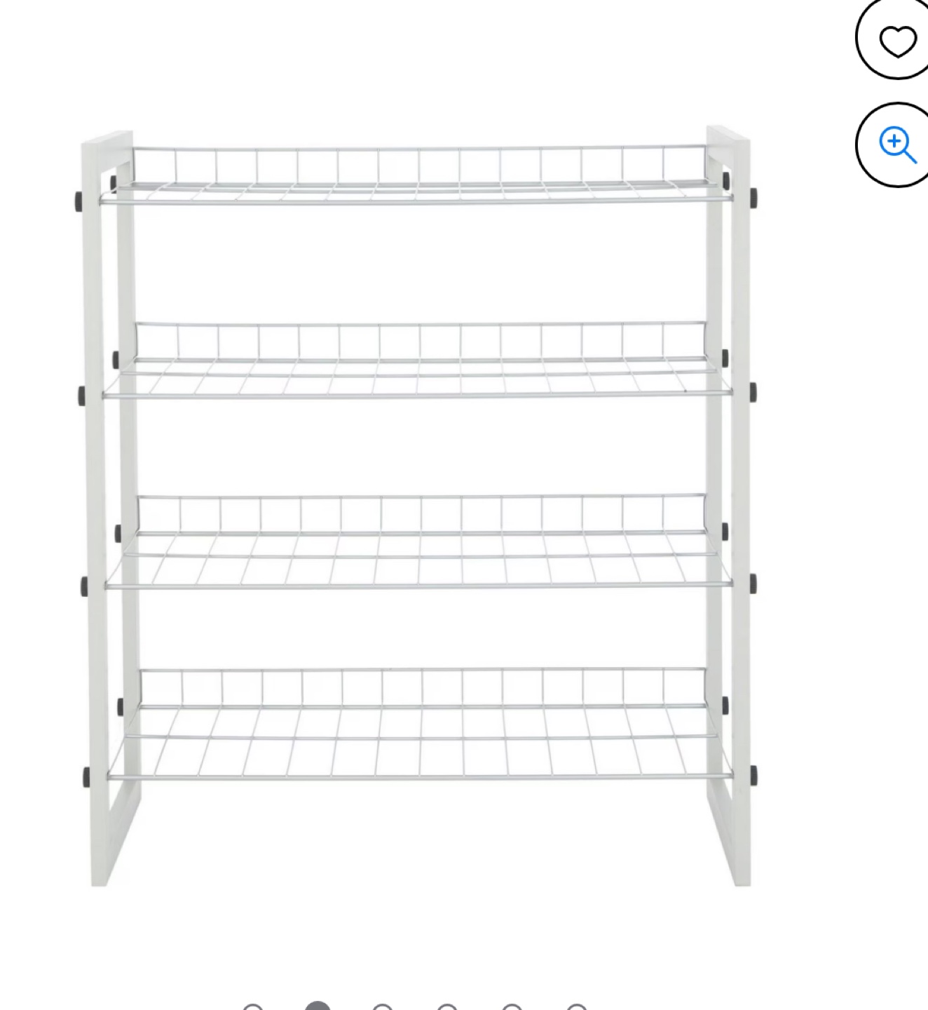 4-Tier Shoe Rack - photo 3