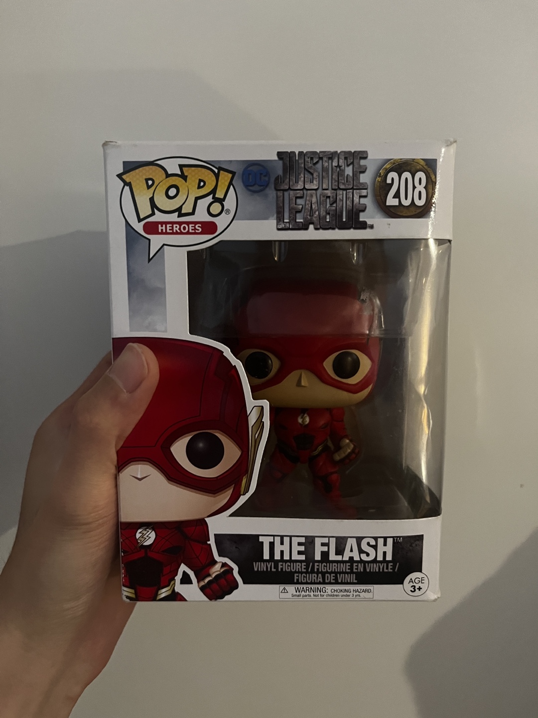 Pop! Heroes Justice League The Flash #208