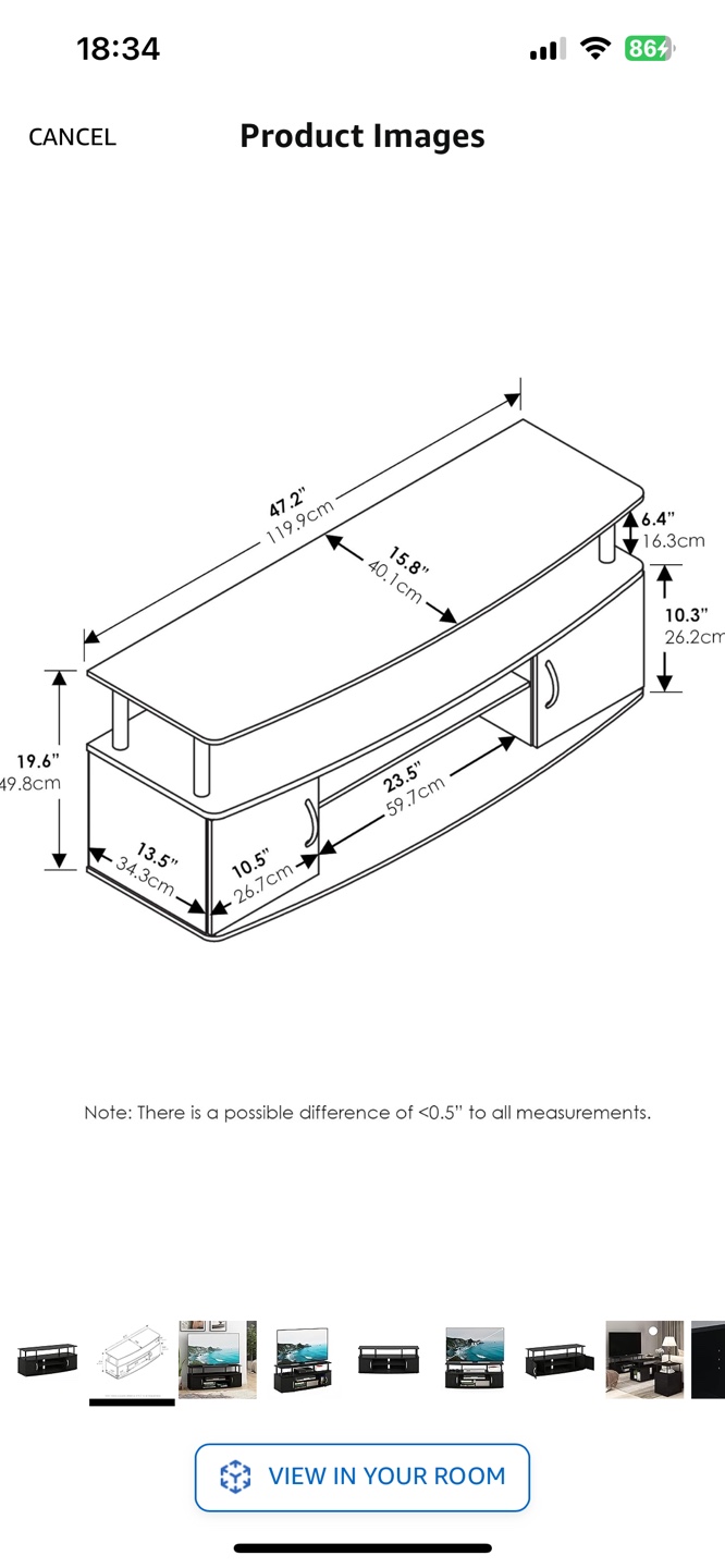 TV Stand (Fits 55” TV) - photo 2