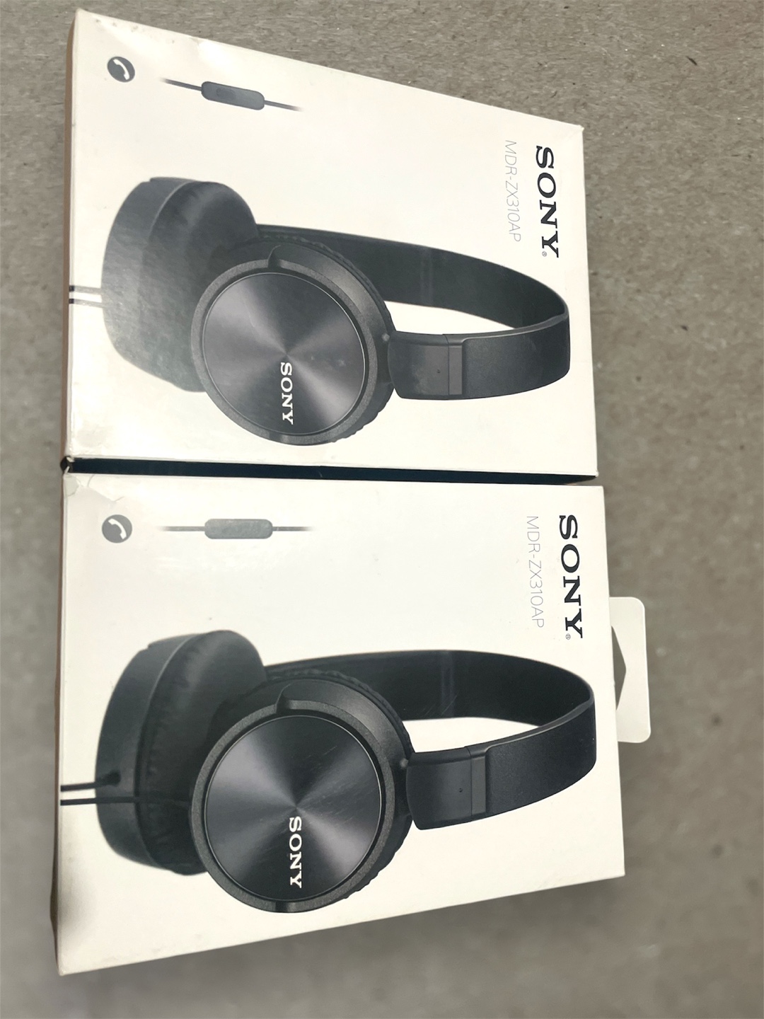 2 Sony MDR-ZX310AP Headphones