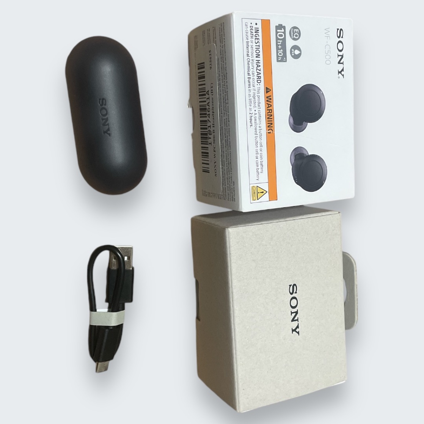 Sony WF-C500 Truly Wireless in-Ear Bluetooth Earbud Headphones