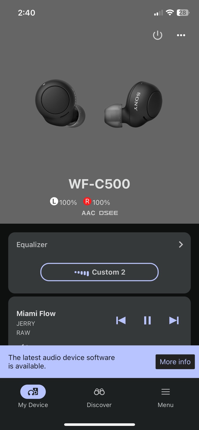 Sony WF-C500 Truly Wireless in-Ear Bluetooth Earbud Headphones - photo 5