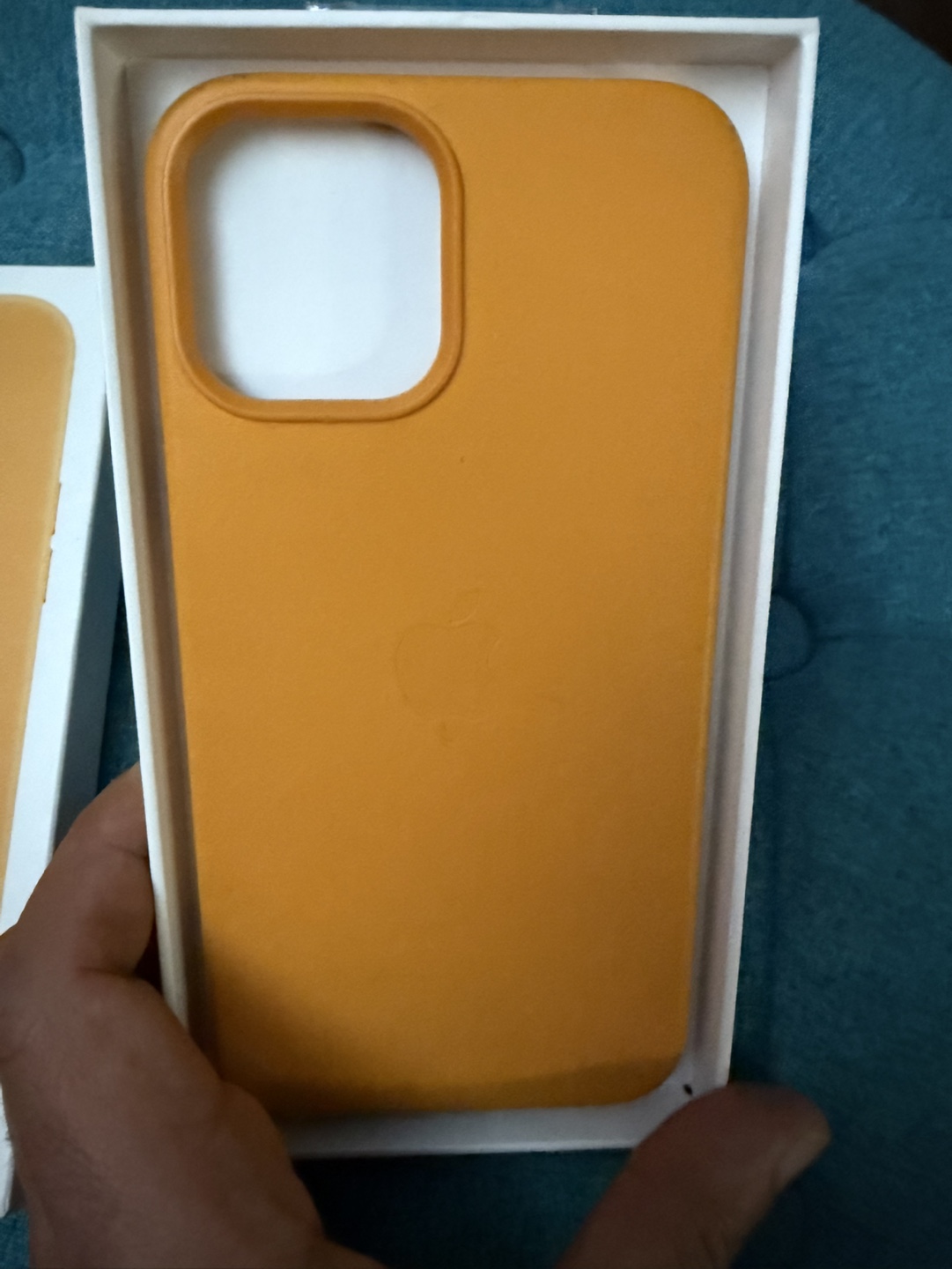 Apple iPhone 12 Pro Max Leather Case -  MagSafe - Yellow - photo 2