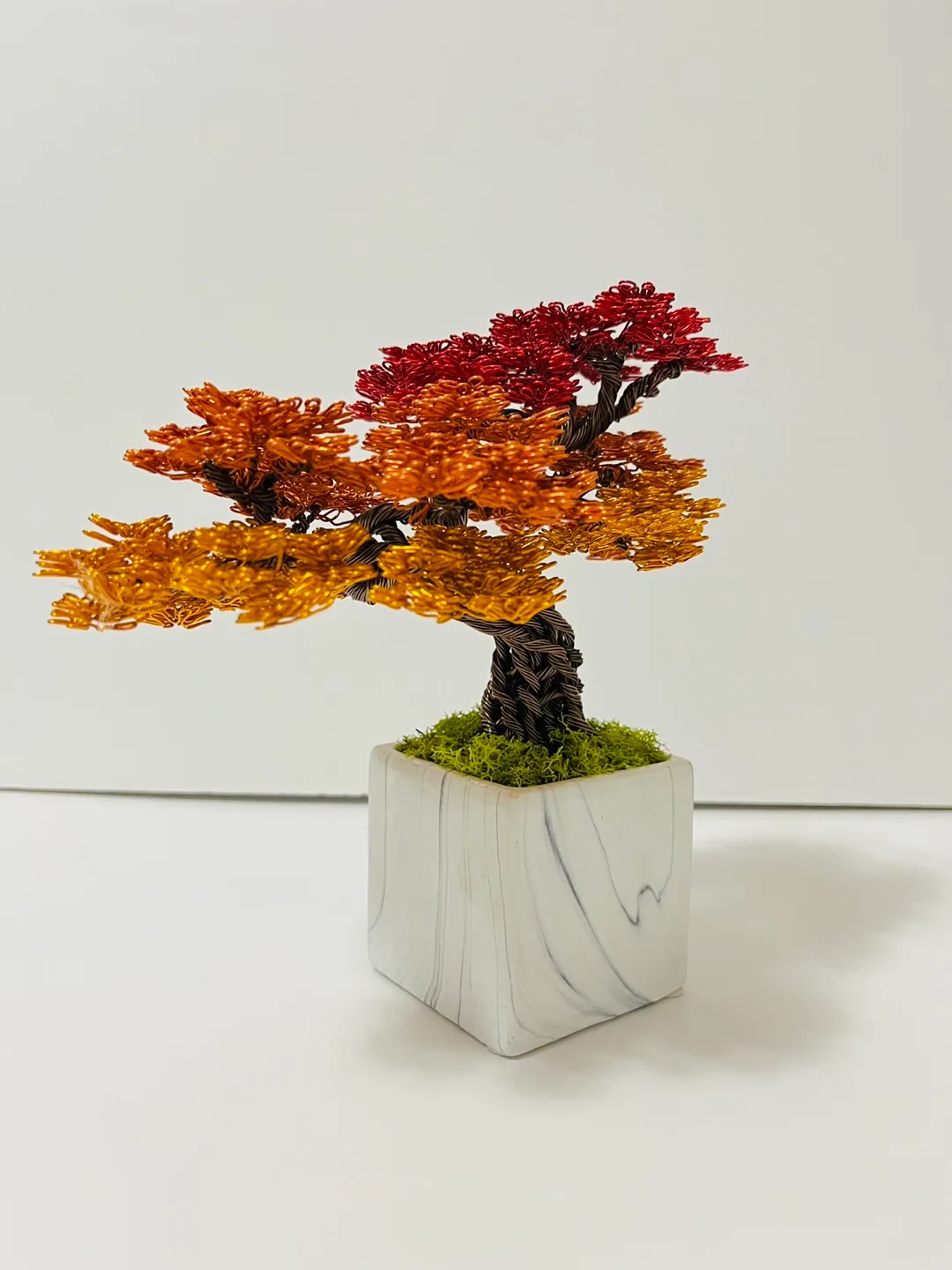 AUTUMN WIRE BONSAI TREE image indicator(4)