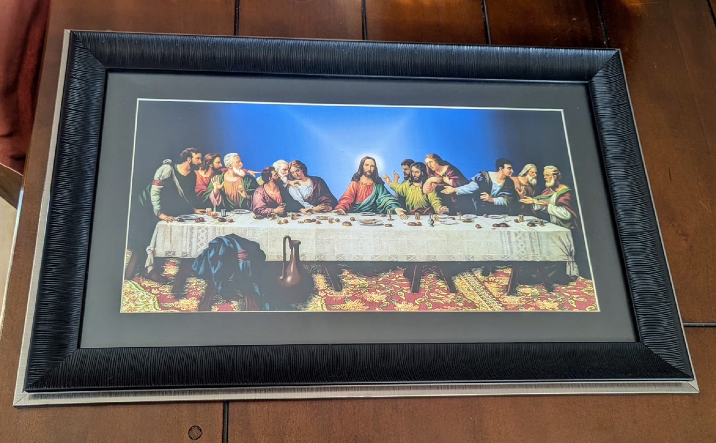 Framed The Last Supper Artwork