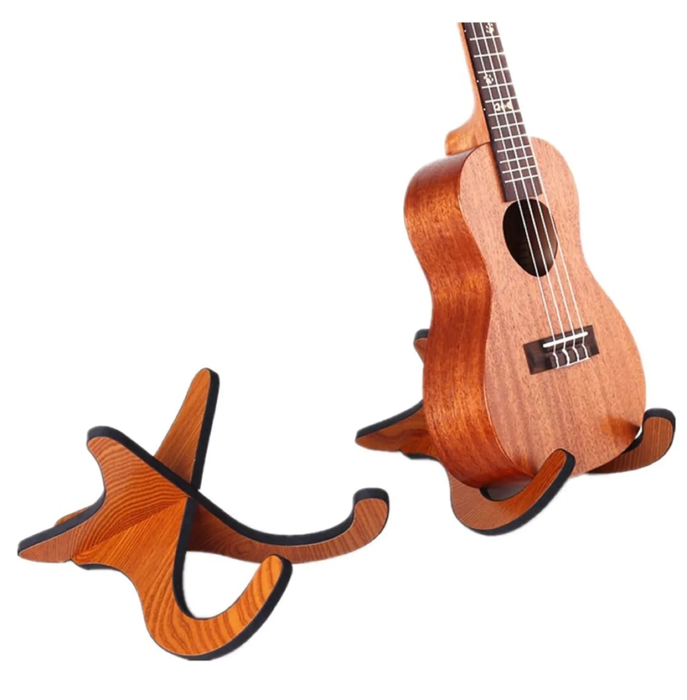 Wooden Ukulele, Guitar & Violin Stand image indicator(2)