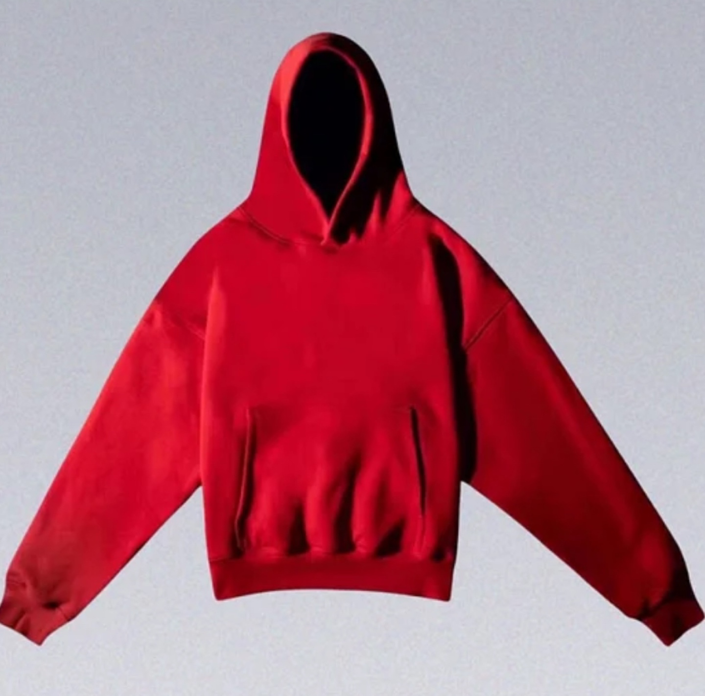 Yeezy Red Essentials Hoodie size Small