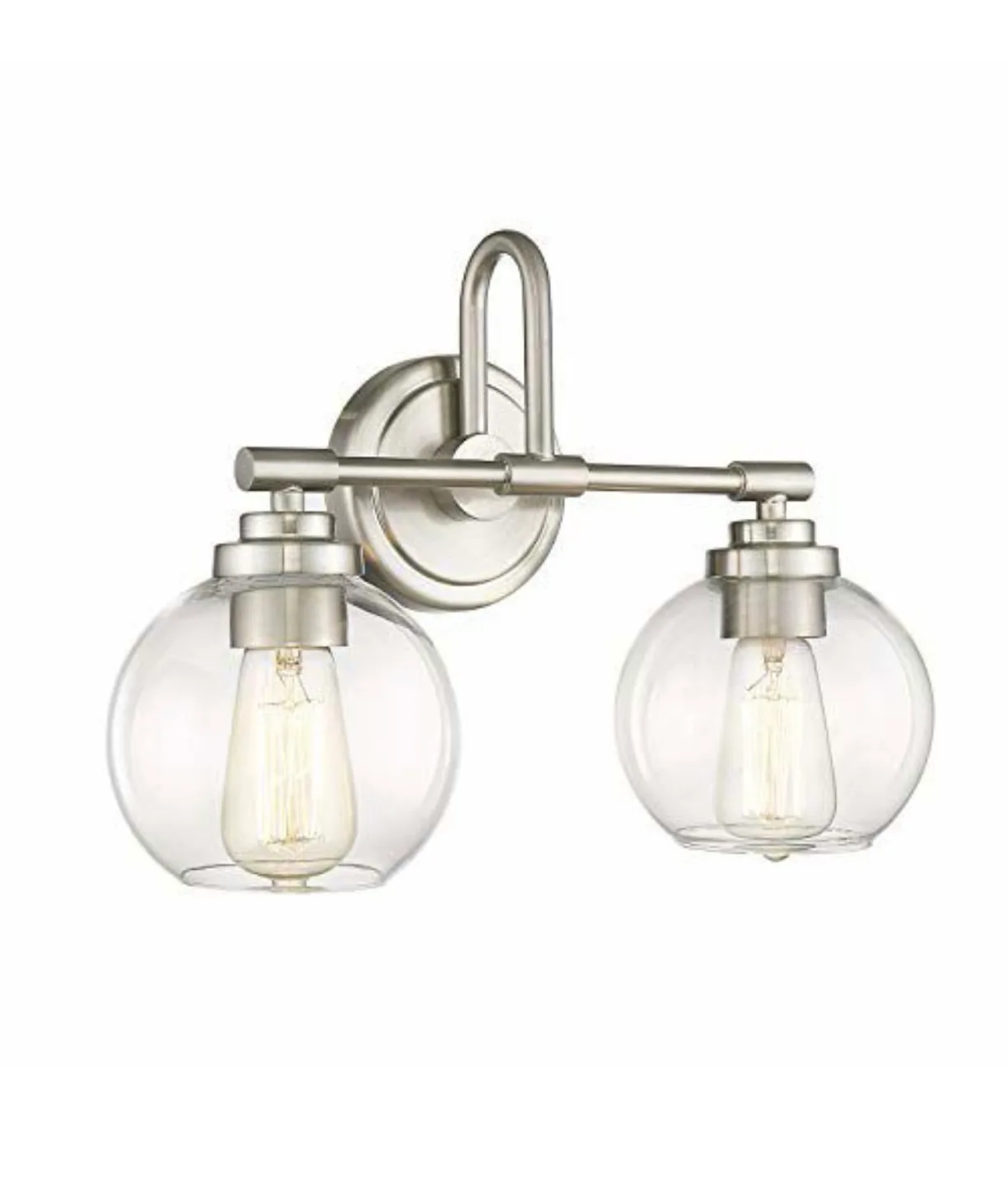 Brushed Nickel Bathroom Vanity Light