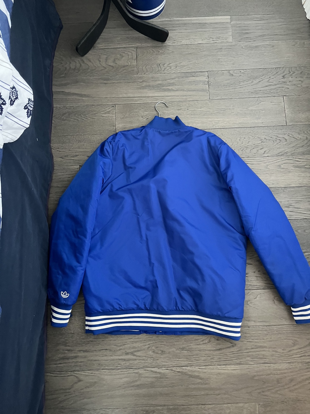 Adidas Originals Blue Bomber Jacket - photo 2