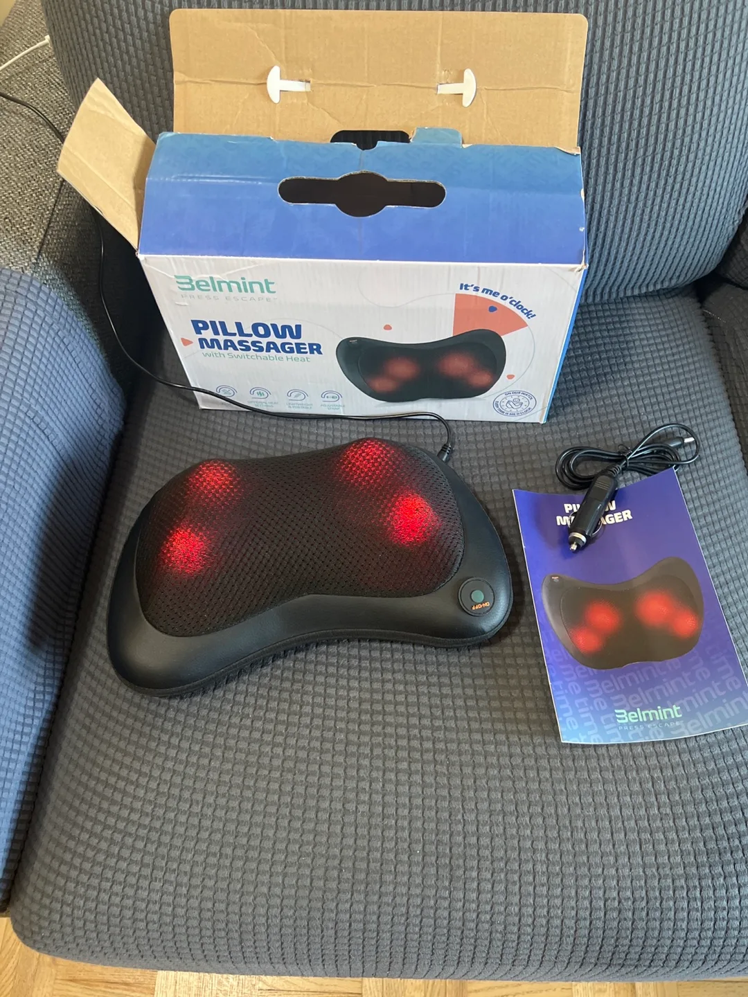 Belmint Pillow Massager with Heat image indicator(3)