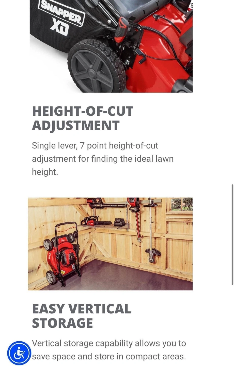 Snapper Xd Sxdwm82 Snapper XD 82V Max* Cordless Self-Propelled