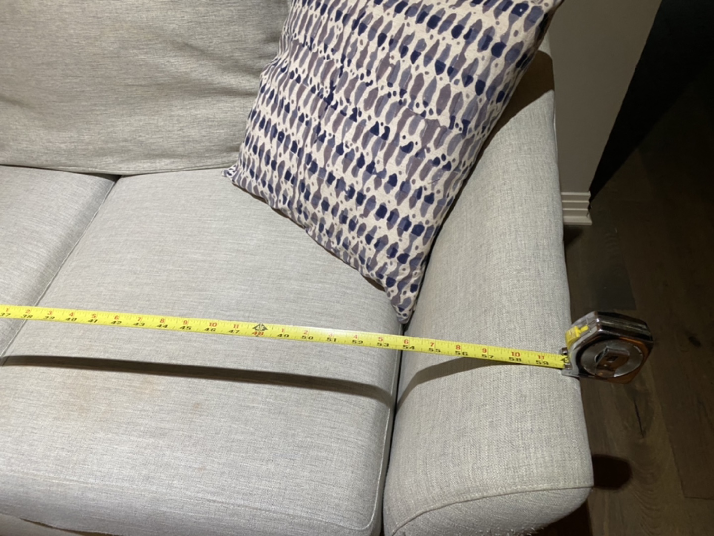 Grey 2 seater Loveseat from Hudson’s Bay - photo 2