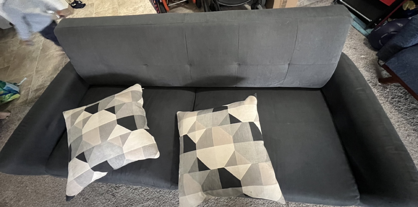 Tufted 3-seater sofa - photo 2