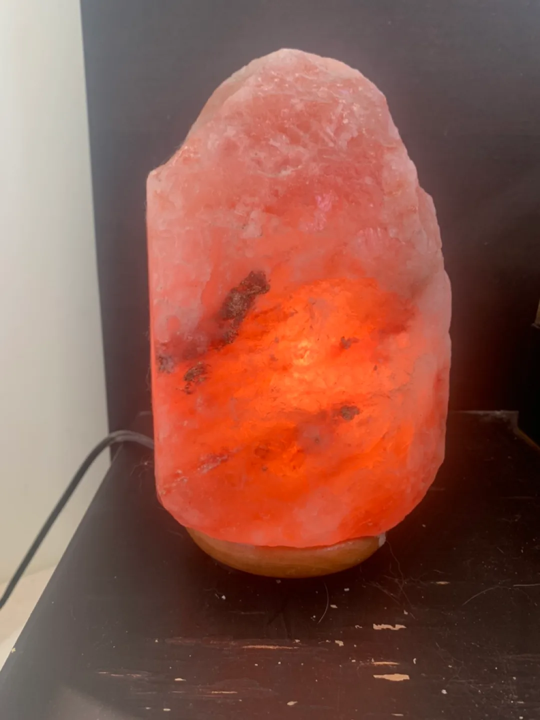 Himalayan Pink Salt Lamp with dimmer switch thumbnail
