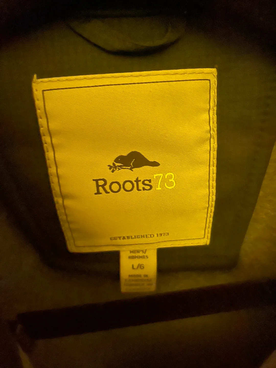 Roots 73 Men's large blue Jacket image indicator(3)