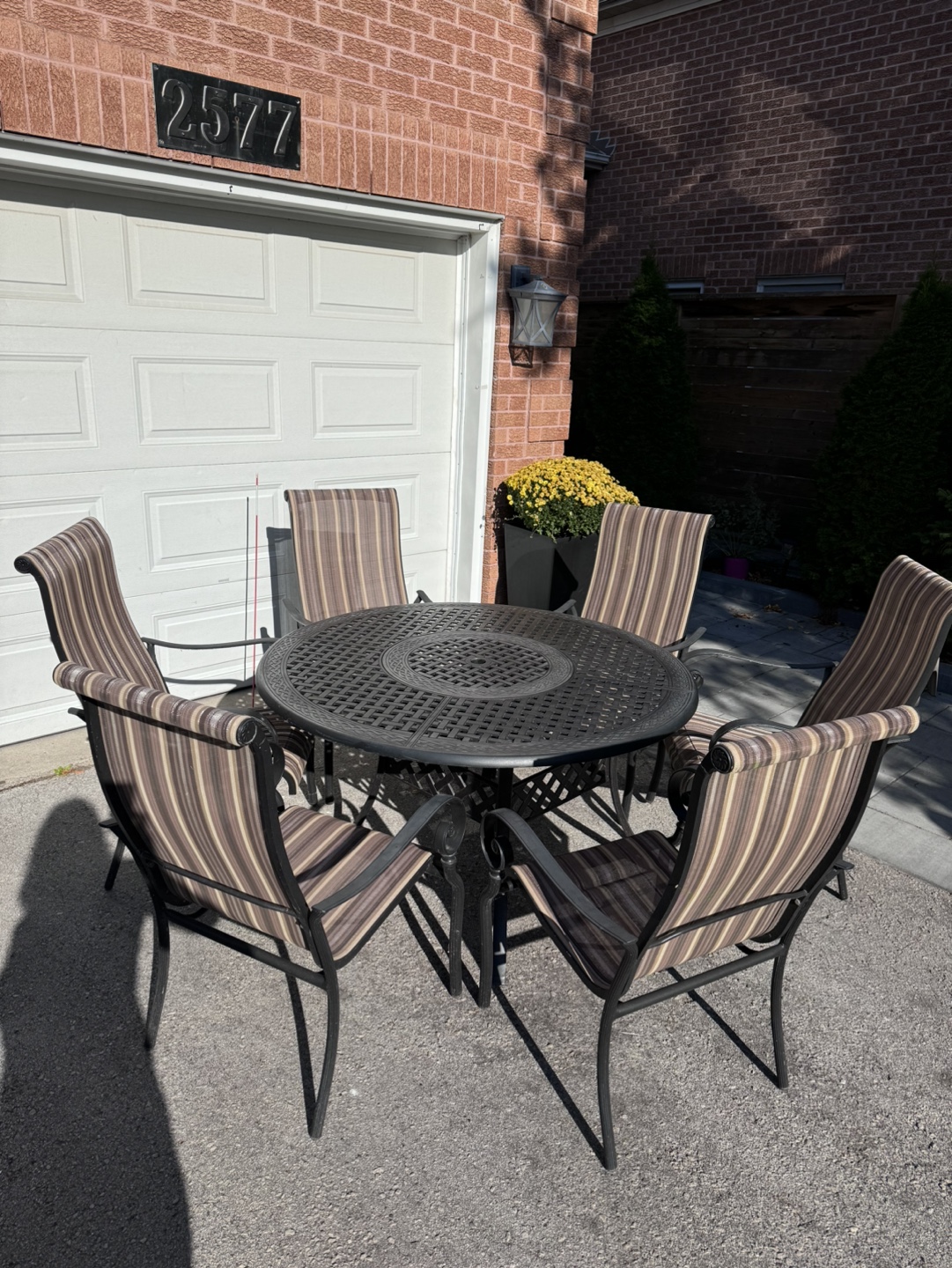6-Piece Patio Set with Table and Chairs - photo 2