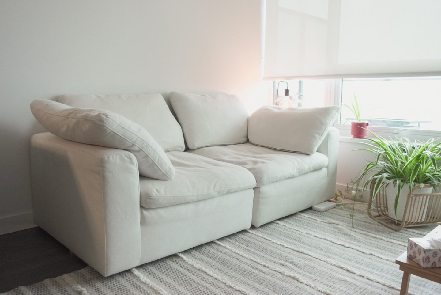 White Sectional Sofa