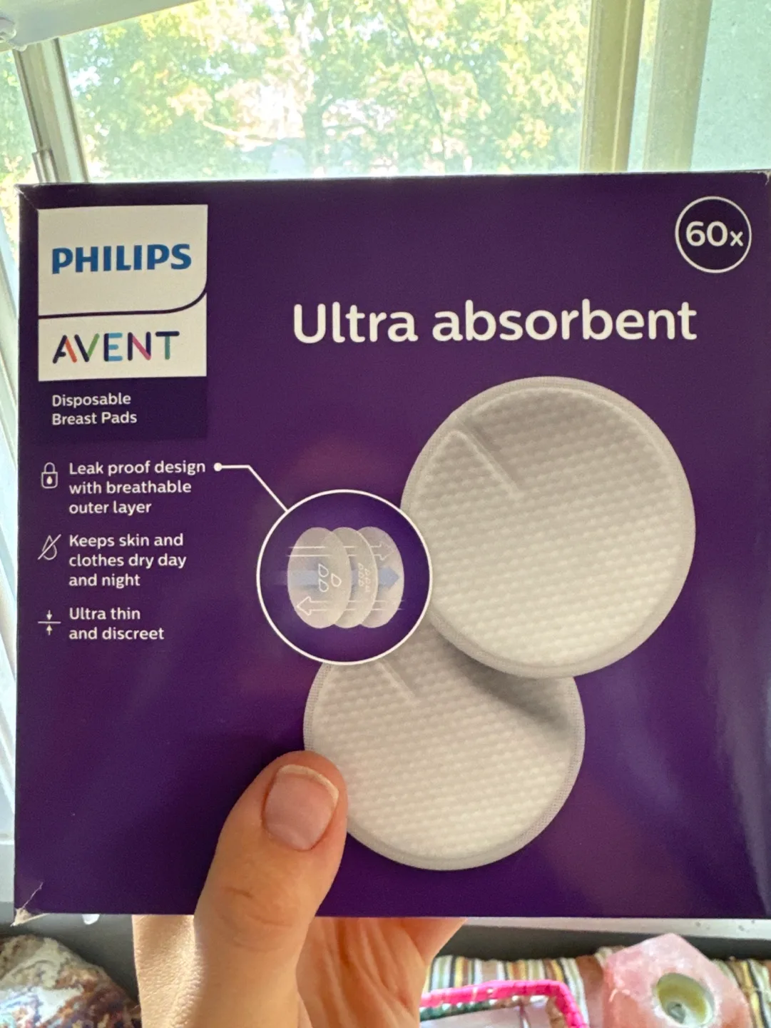 Philips Avent Ultra Absorbent Disposable Breast Pads #freecycle thumbnail