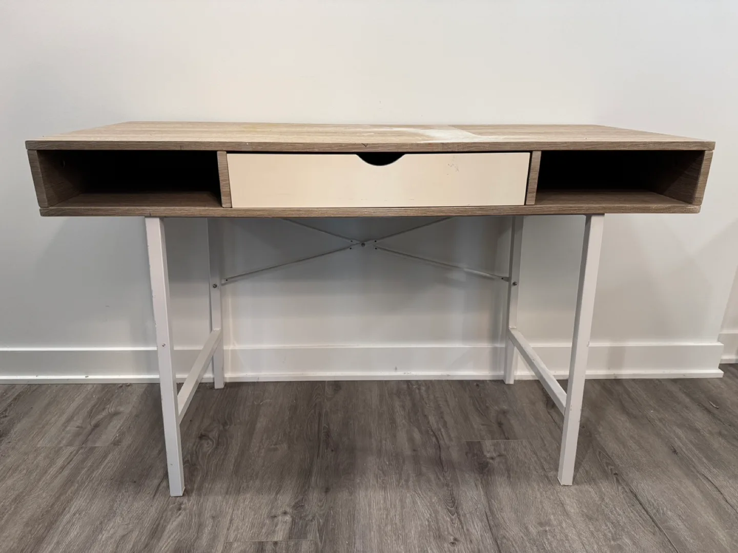 Craft Desk with Drawer - Used for Painting thumbnail