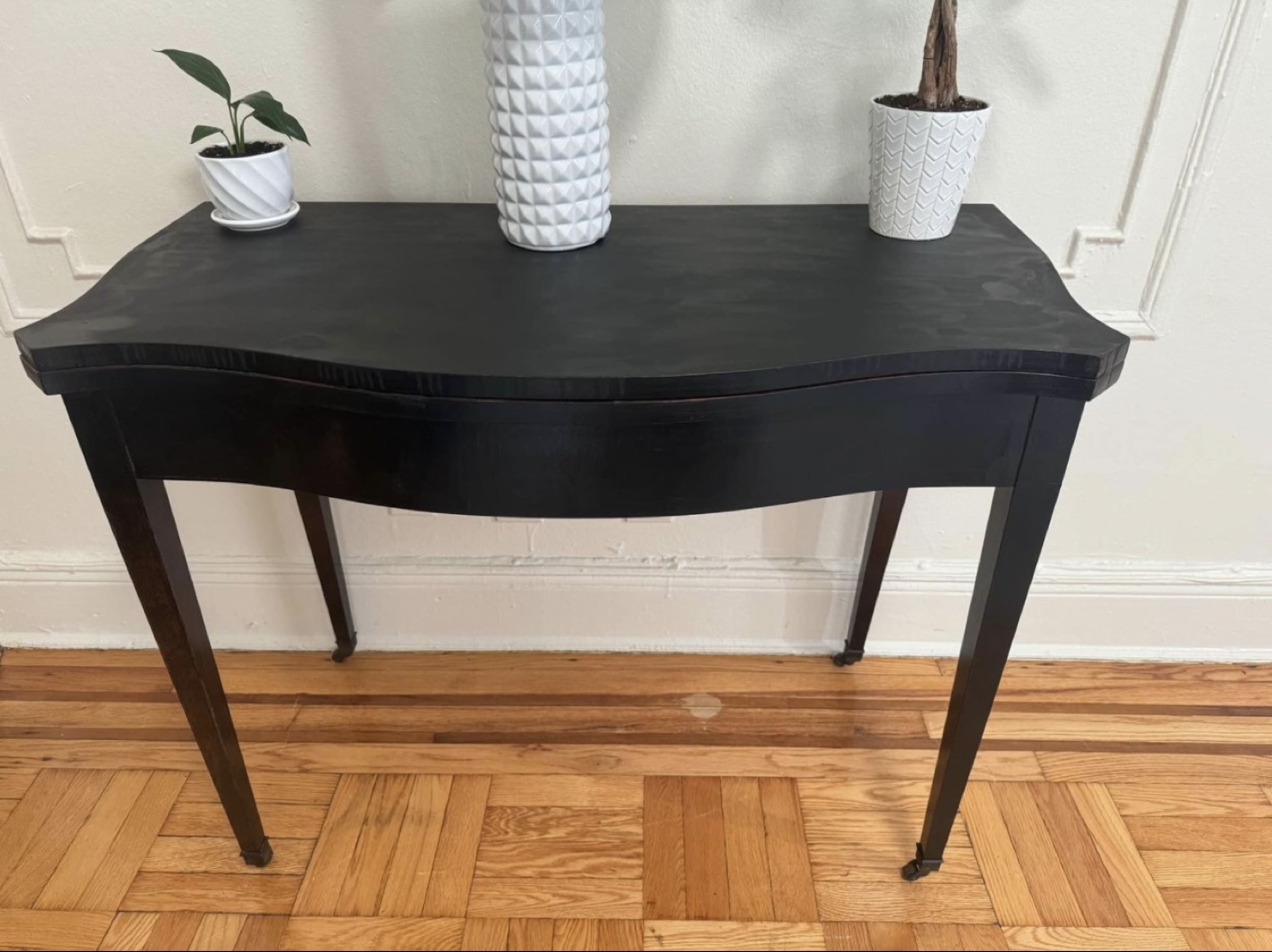 Black Console Table - photo 3