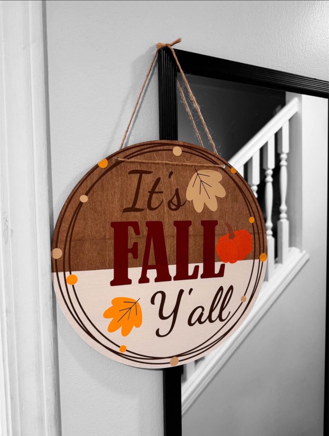 Reversible Halloween/Fall Door hanger - photo 2