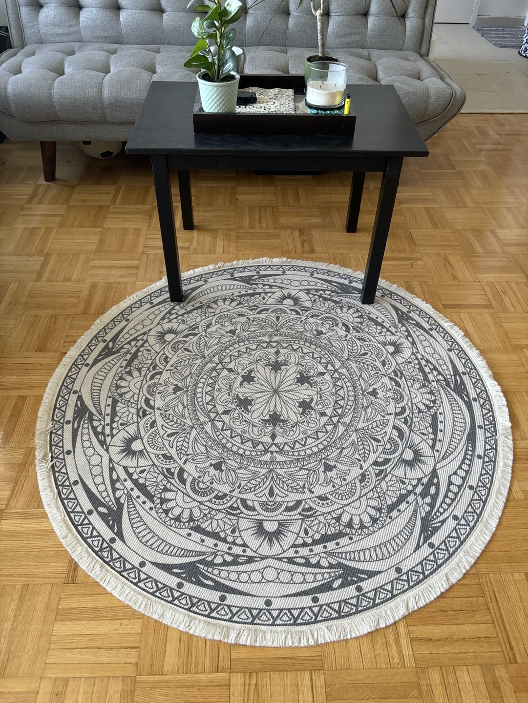 Round Mandala Rug