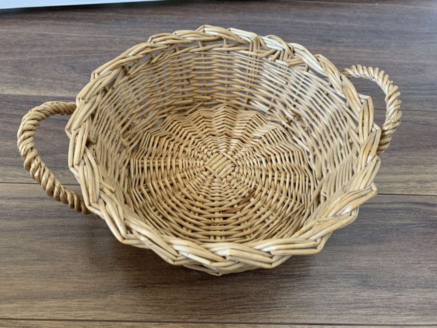 Large Woven Basket with Handles + basket - photo 3