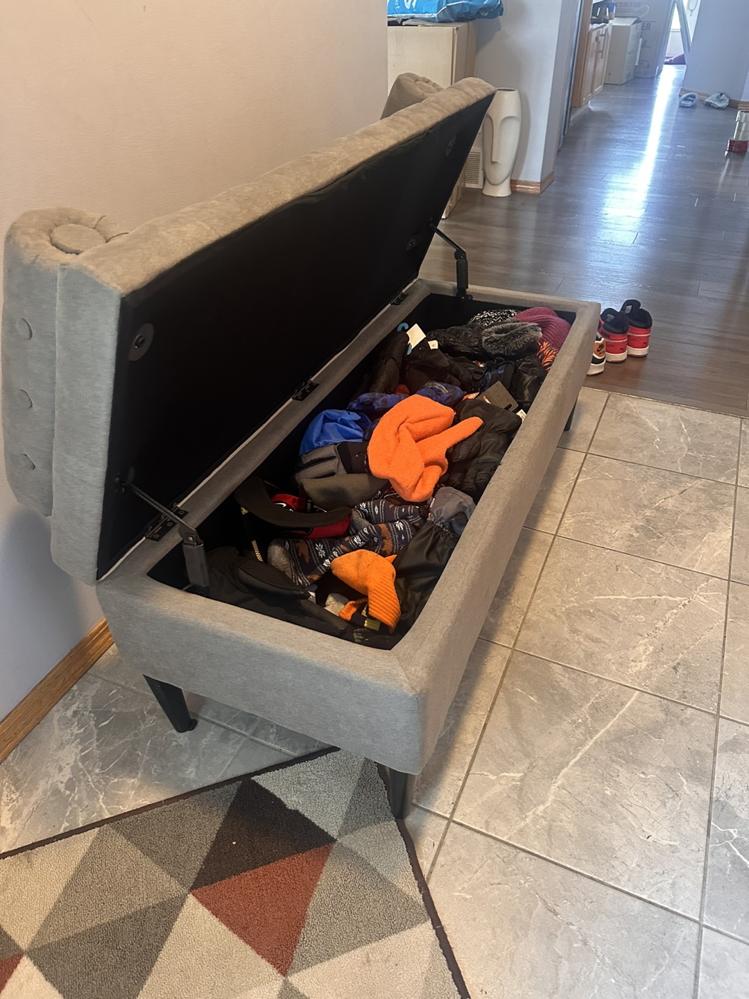 Storage Entrance Bench - photo 4