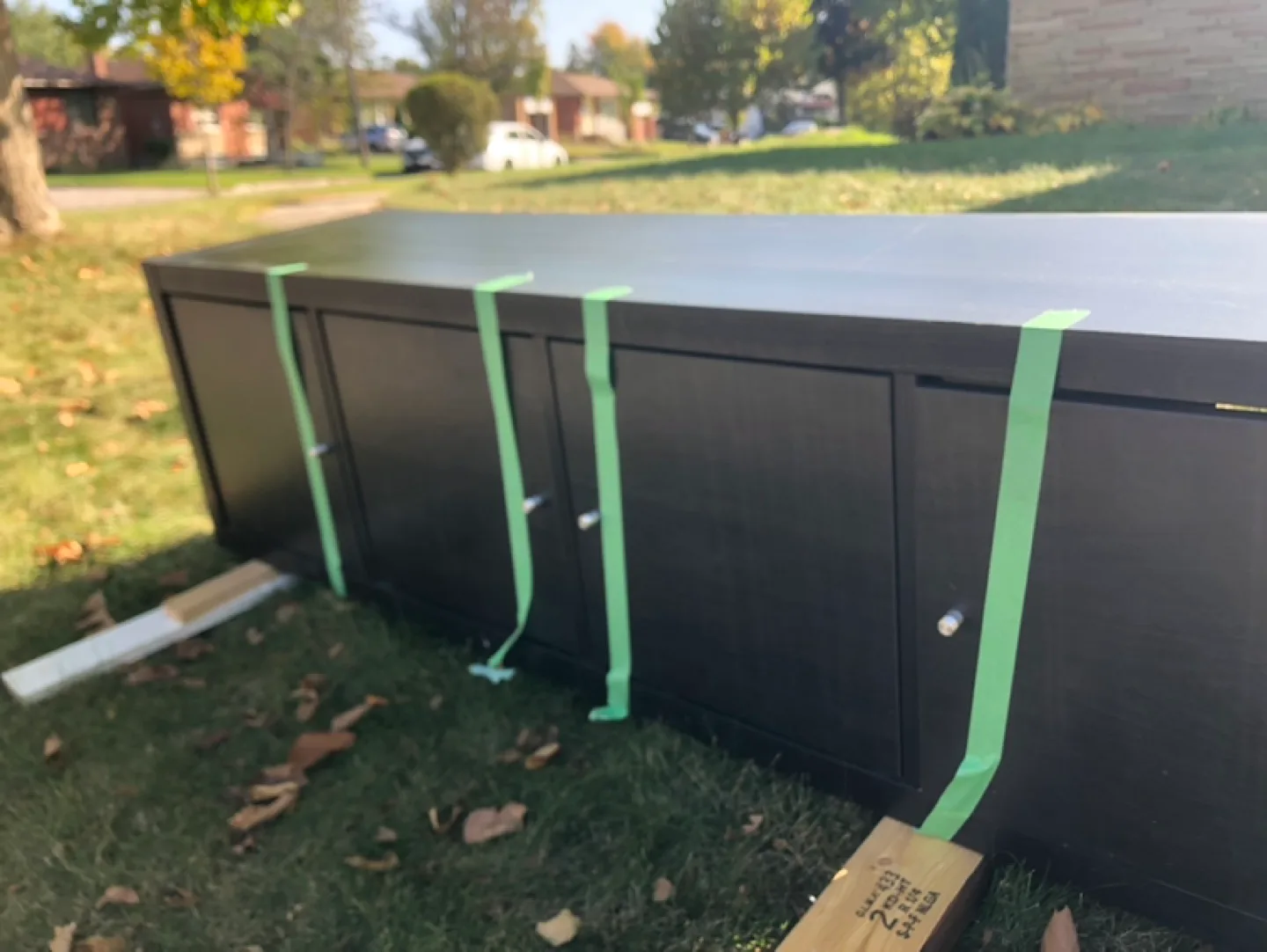 Free IKEA kallax 4 Door Cabinet image indicator(2)