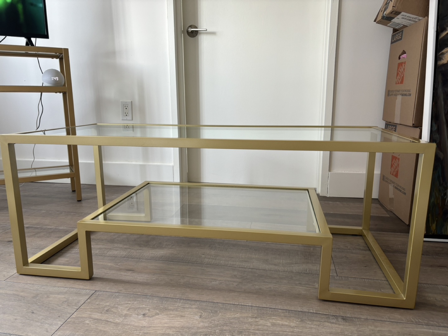 Athena Geometric Coffee Table - photo 2
