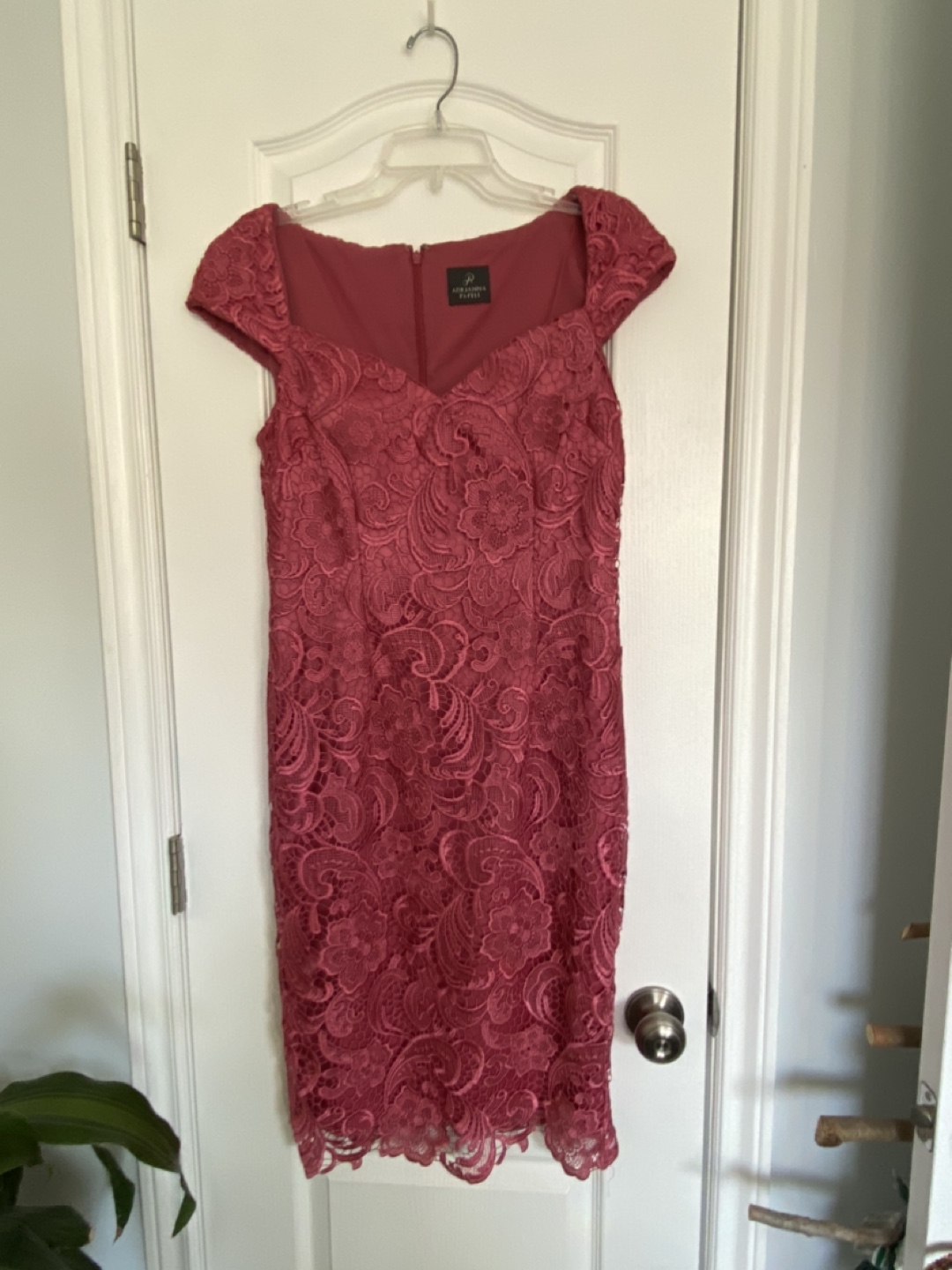 Pink Lace Dress Size 8