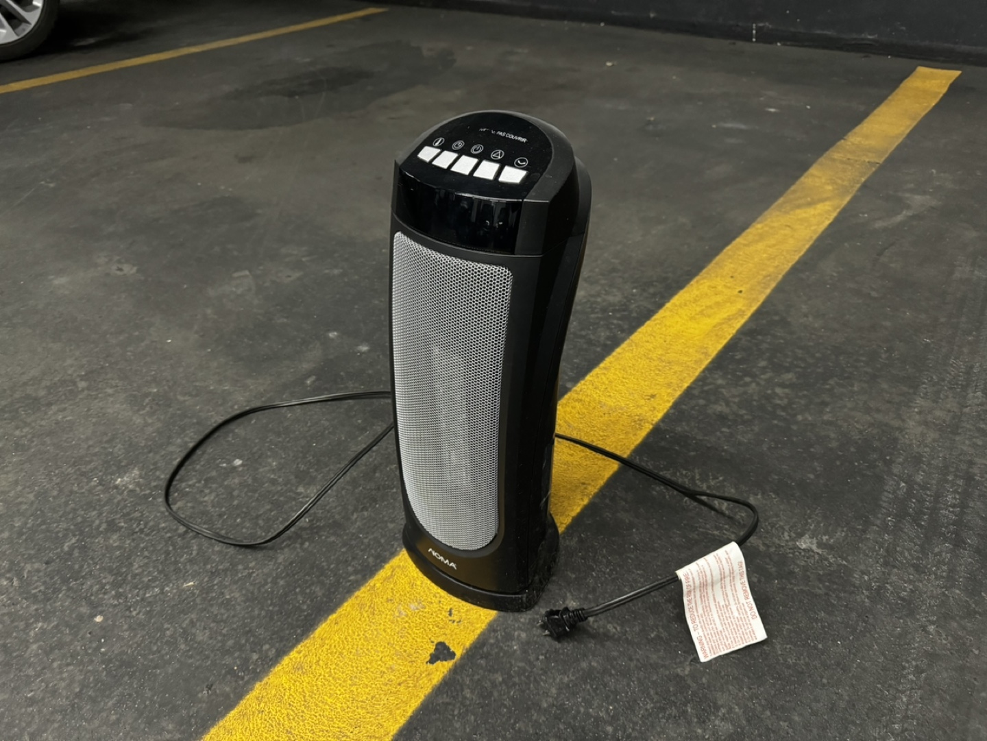 NOMA Oscillating Ceramic Tower Heater - photo 2