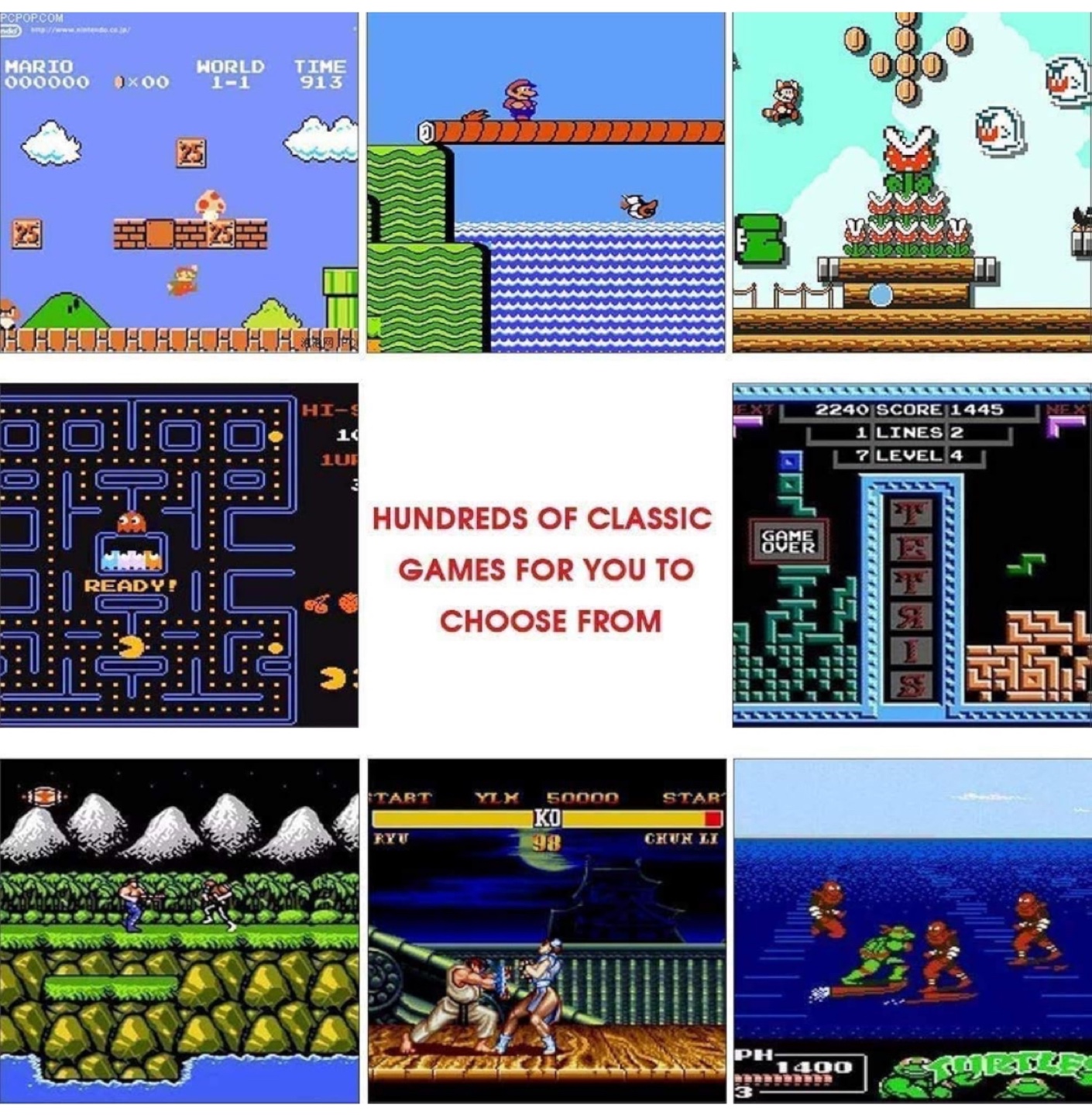 Mini Retro Game Console with 620 Built-in Games - photo 4