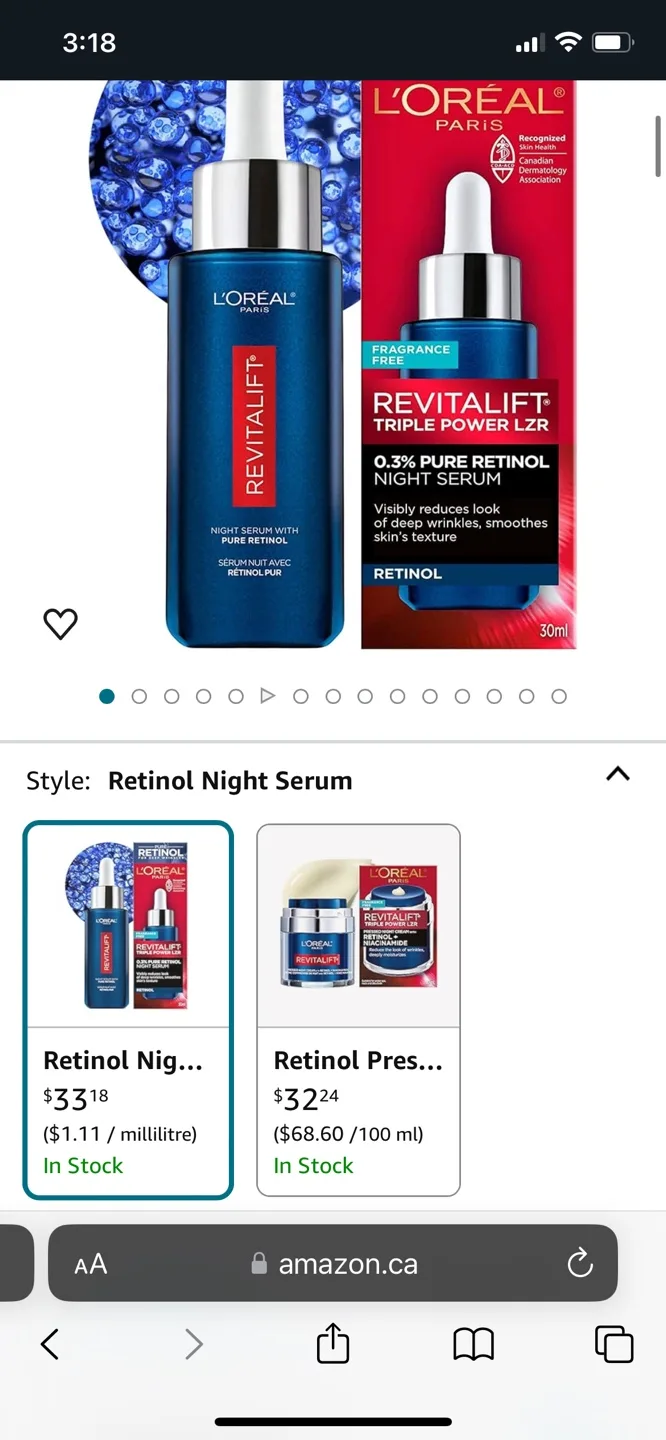 L’Oréal night serum 30ml image indicator(3)
