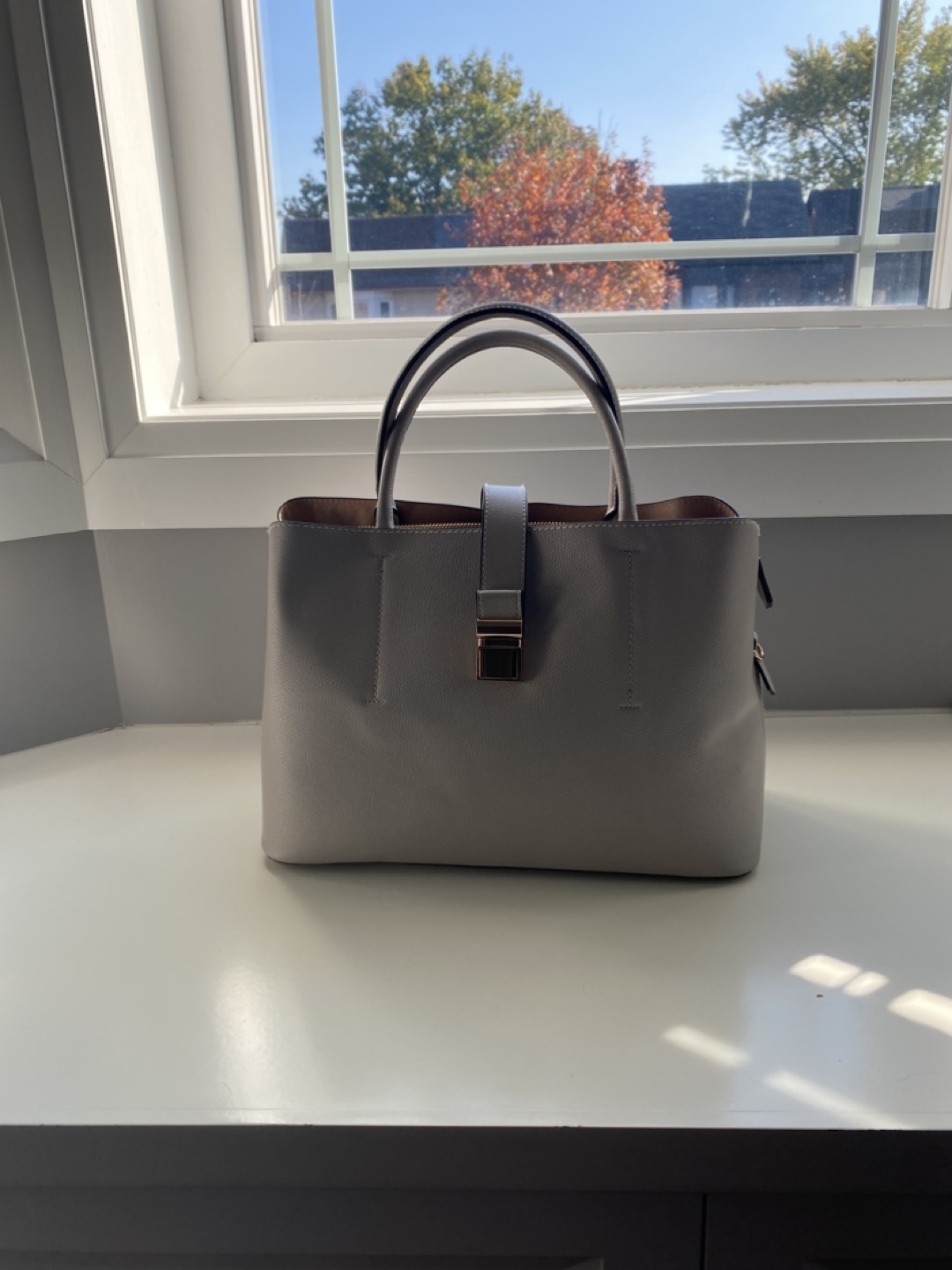 Grey Handbag